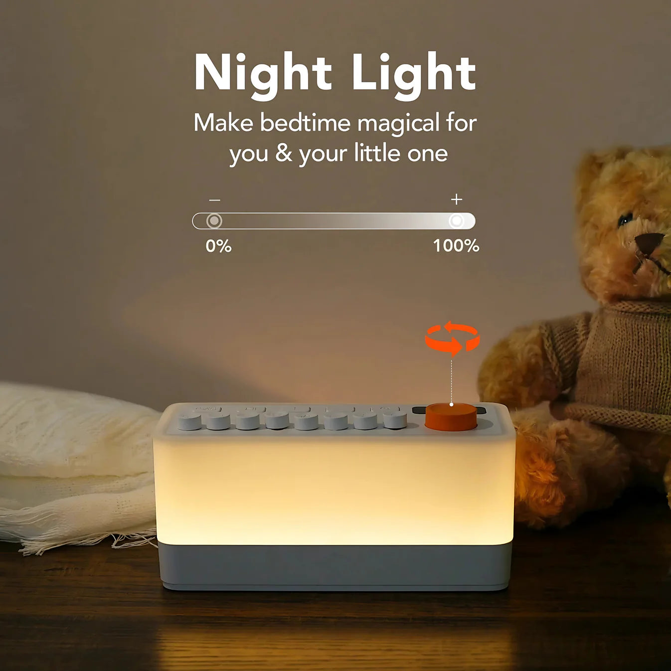 Sleep Aid Noise Humidifier Glow