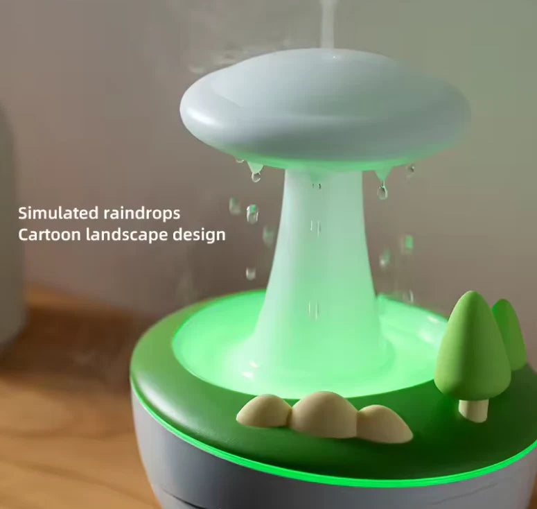 Humidifier with Rain Effect